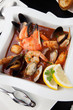Seafood stew with Crab Claw