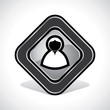 User Icon Design Stock Vector