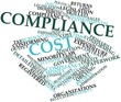 Word cloud for Compliance cost