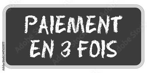 Illustration: TF-Sticker eckig oc PAIEMENT EN 3 FOIS TF-Sticker eckig oc PAIEMENT EN 3 FOIS