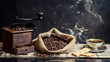 Photo: Fragrance of vintage brewing coffee Fragrance of vintage brewing coffee
