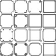 Decorative simple frames