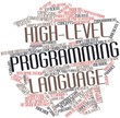 Word cloud for High-level programming language