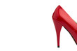 Roter Damen Stöckelschuh