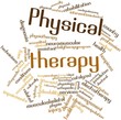 Word cloud for Physical therapy