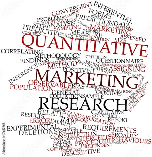 Illustration: Word cloud for Quantitative marketing research Word cloud for Quantitative marketing research