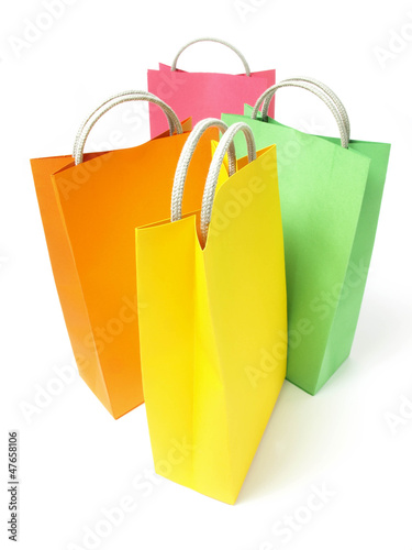 Photo: Bags of consumerism Bags of consumerism