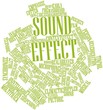 Word cloud for Sound effect