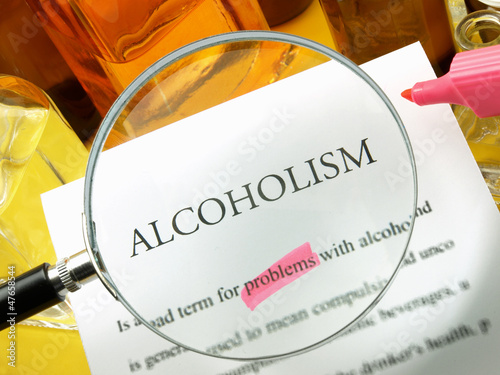 Photo: Analysis of alcoholism Analysis of alcoholism