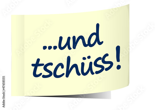 Illustration: und tschüss und tschüss
