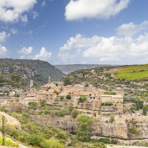 Photo: village de Minerve, cité cathare de l'Hérault village de Minerve, cité cathare de l'Hérault