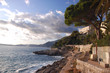 Mediterranean coastline