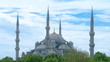 Sultanahmet Mosque time-lapse video. Istanbul, Turkey.