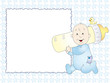 Illustration: baby card baby card