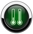 Metallic green honeycomb icon