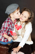 Photo: Funny Little Couple in love Funny Little Couple in love