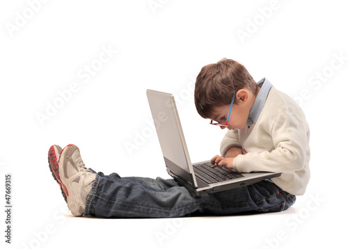 Photo: Child Laptop Child Laptop