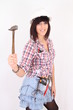 Femme bricoleuse