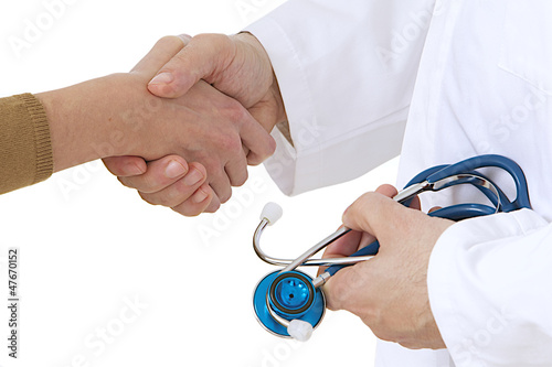 Photo: Hôpital - Poignée de main Hôpital - Poignée de main