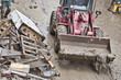 humanitarian aid bulldozer