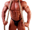 bodybuilder posing