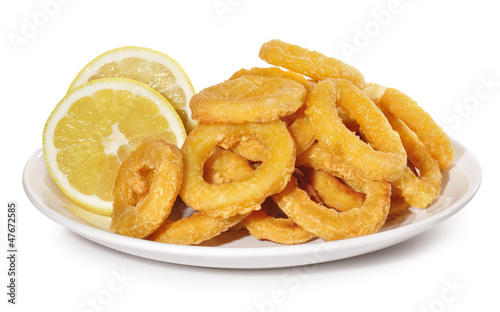 Photo: Ración de calamares. Ración de calamares.