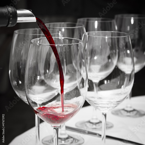 Photo: rotwein einschenken rotwein einschenken