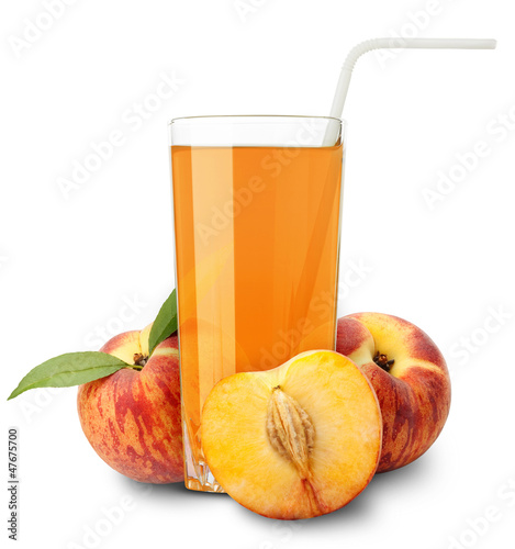 Photo: peach juice peach juice