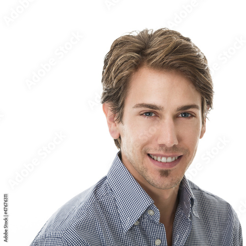 Photo: Smiling young man Smiling young man