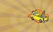 Tow Wrecker Truck Driver Thumbs Up