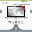 website template for business presentation