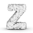 Letter Z, page documents font