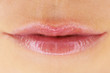 Glossy lips