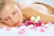 Enjoying pampering that enhances her beauty
