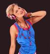 She's addicted to the music