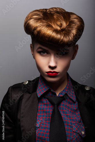 Photo: Upset. Sorrow. Stylish Thinking Woman - Melancholy Upset. Sorrow. Stylish Thinking Woman - Melancholy