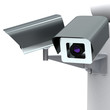 Security cameras, 3d image