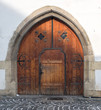 Traditional house gate