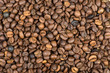 Coffee beans texture