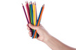 Pencils in hand