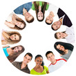 Photo: group of a happy people group of a happy people