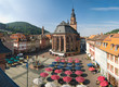 Marktplatz und Heiliggeistkirche