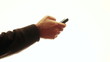 Hands holding smart phone