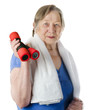 active senior woman