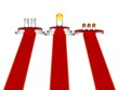 Siegertreppe mit Pillen, Doping