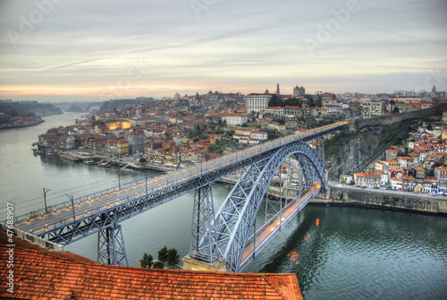 Photo: Ponte Luis I bridge, Porto, Portugal Ponte Luis I bridge, Porto, Portugal