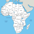 Africa - vector map