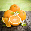 Frische Orangen