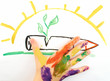 Child's hand