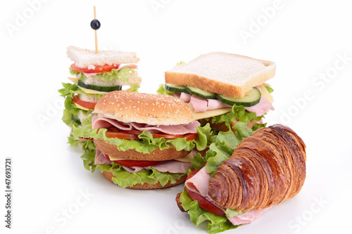Photo: assortment of sandwich assortment of sandwich